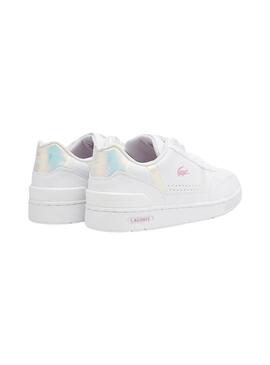 Sapatilhas Lacoste Court Branco para Menina
