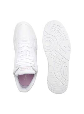 Sapatilhas Lacoste Court Branco para Menina