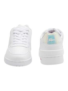 Sapatilhas Lacoste Court Branco para Menina