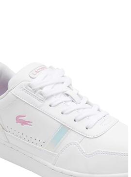 Sapatilhas Lacoste Court Branco para Menina