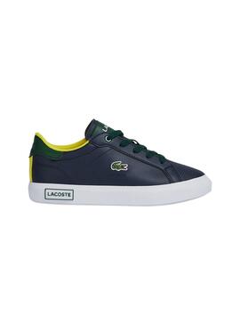 Sapatilhas Lacoste Vulcanized Azul Marinho para Menino