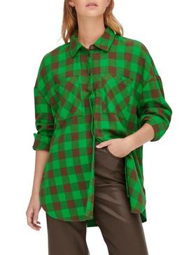 Camisa Only Kelly Rock It Loose para Mulher Verde