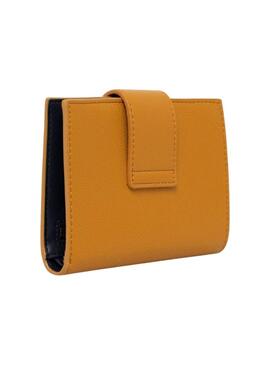 Carteira Tommy Hilfiger Outline para Mulher Camel