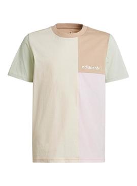 T-Shirt Adidas Colorblock Pastel Menino e Menina