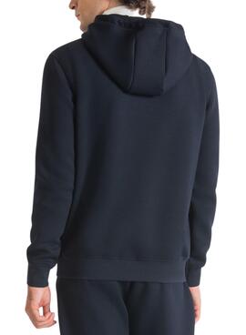 Sweat Antony Morato Signature para Homem Azul Marinho