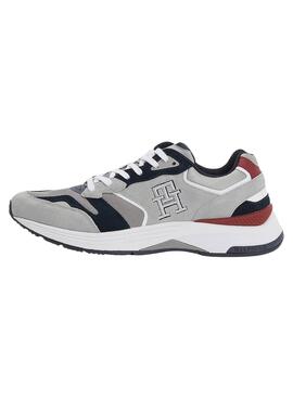 Sapatilhas Tommy Hilfiger Jumpsuitgram TH Homem Cinza