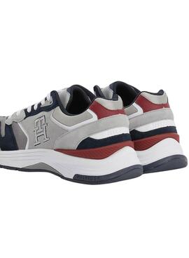 Sapatilhas Tommy Hilfiger Jumpsuitgram TH Homem Cinza