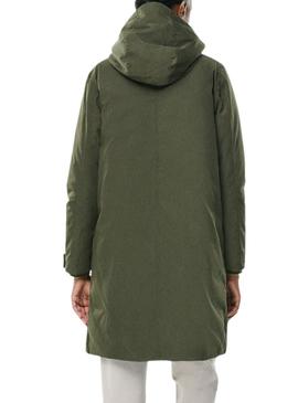 Casaca Ecoalf Sophie para Mulher Verde
