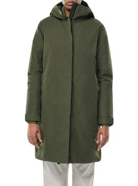 Casaca Ecoalf Sophie para Mulher Verde