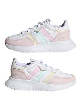 Sapatilhas Adidas Retropy F2 para Menina Branco