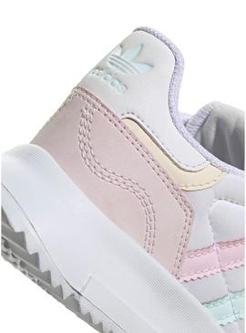 Sapatilhas Adidas Retropy F2 para Menina Branco