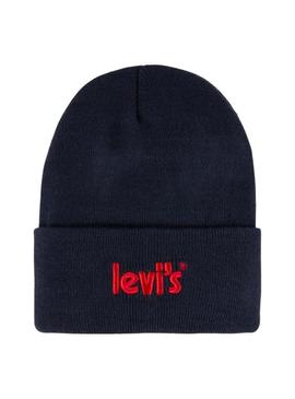 Chapéu Levis Lan Poster Logo Azul Marinho Unissex