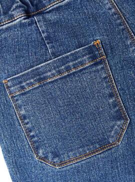 Jeans Name It Wide para Menina Azul