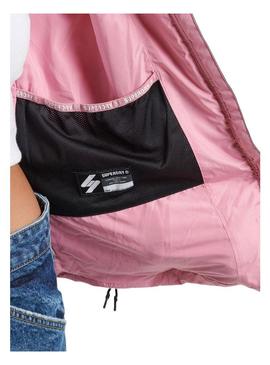 Casaca Superdry Spirit Puffer para Mulher Rosa