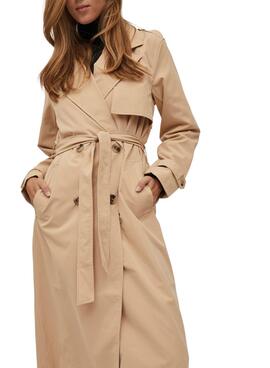 Gabardine Vila Desse Beige para Mulher