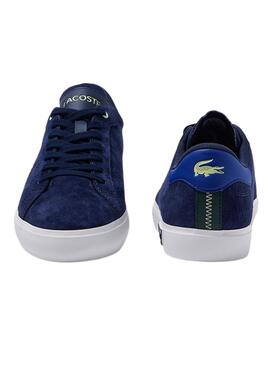 Sapatilhas Lacoste Powercourt para Homem Azul Marinho