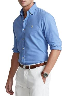 Camisa Polo Ralph Lauren Harbor Ilha Homem Azul
