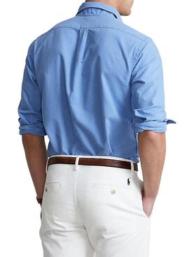 Camisa Polo Ralph Lauren Harbor Ilha Homem Azul