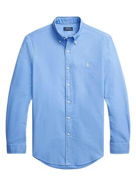 Camisa Polo Ralph Lauren Harbor Ilha Homem Azul