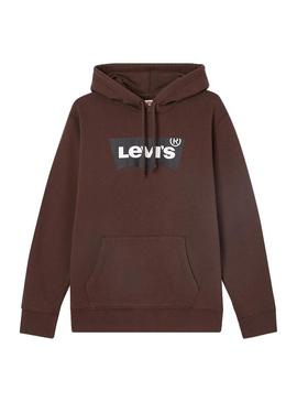 Sweat Levis Graphic para Homem Marrom