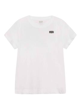 T-Shirt Levis Aurora Boreal para Menino Branco