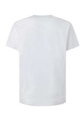 T-Shirt Pepe Jeans Eggo Branco para Homem