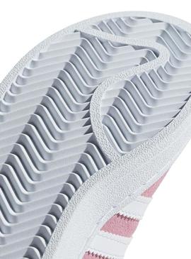 Sapatilhas Adidas Campus C Rosa Claro Para Menina