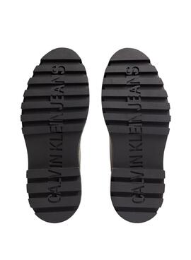Botas Calvin Klein Chelsea para Mulher Bege