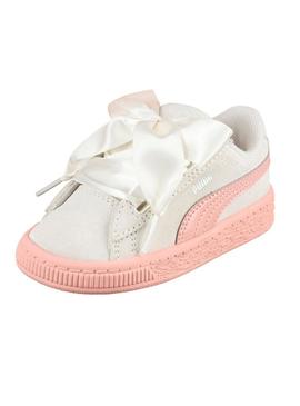 Sapatilhas Heart Puma Suede Jewel Branco