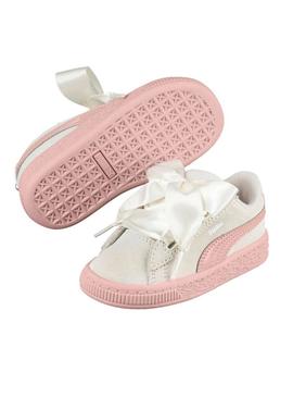 Sapatilhas Heart Puma Suede Jewel Branco