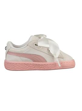 Sapatilhas Heart Puma Suede Jewel Branco
