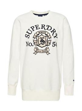 Vestido Superdry Pride In Craft para Mulher Branco