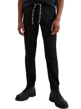 Calças Tommy Jeans Scanton Soft Homem Preto