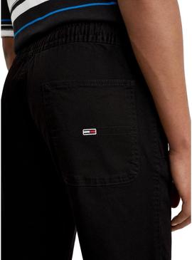 Calças Tommy Jeans Scanton Soft Homem Preto