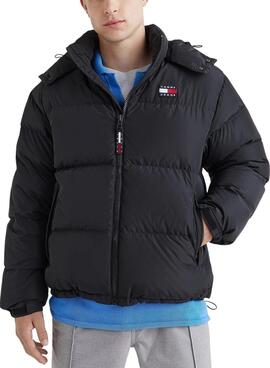 Casaca Tommy Jeans Alaska Puffer Homem Preto