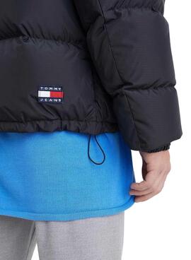 Casaca Tommy Jeans Alaska Puffer Homem Preto