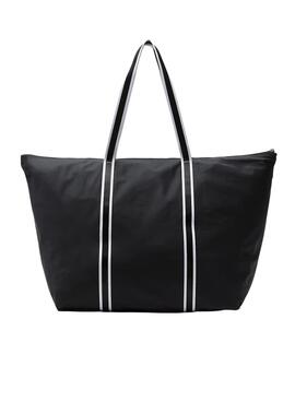 Bolsa Sacola de Compras Lacoste para Mulher Preto