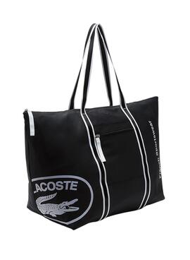 Bolsa Sacola de Compras Lacoste para Mulher Preto