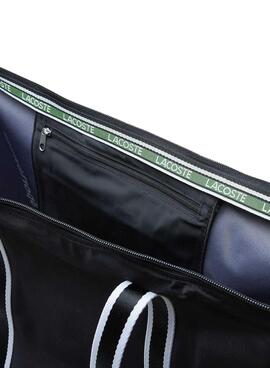 Bolsa Sacola de Compras Lacoste para Mulher Preto