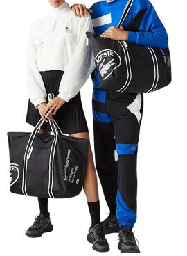 Bolsa Sacola de Compras Lacoste para Mulher Preto