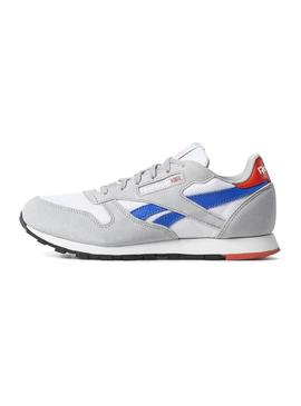 Sapatilhas Reebok Classic Cinza Menino e Menina