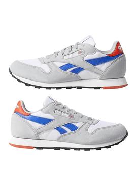 Sapatilhas Reebok Classic Cinza Menino e Menina