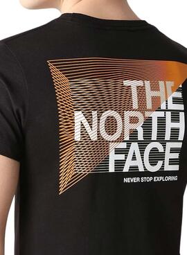 T-Shirt The North Face Graphic Tee Menino Preto