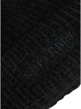 Chapéu Superdry Ribbed Vintage Preto