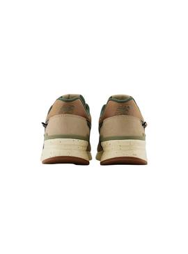 Sapatilhas New Balance 997 Verde e Bege Homem