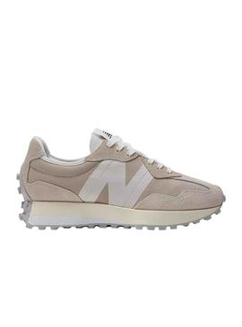 Sapatilhas New Balance 327 Mulher Bege e Branco