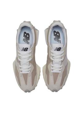 Sapatilhas New Balance 327 Mulher Bege e Branco