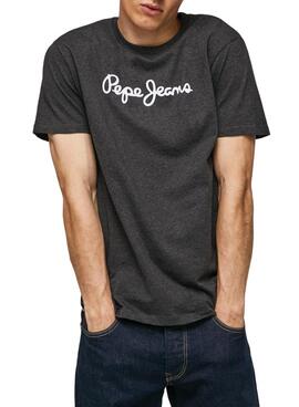 T-Shirt Pepe Jeans Eggo Antracita para Homem
