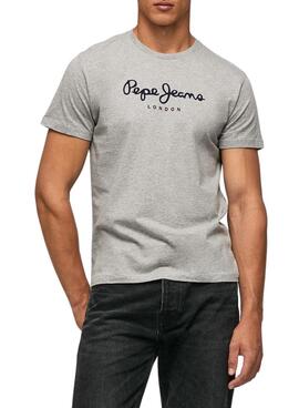T-Shirt Pepe Jeans Eggo Cinza para Homem