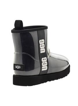 Boots UGG Classic Clear Mini Preto para Mulher